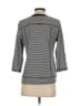 Christopher & Banks 100% Cotton Stripes Gray Jacket Size S - photo 2