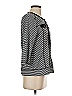 Christopher & Banks 100% Cotton Stripes Gray Jacket Size S - photo 4