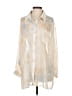Sandro Moscoloni Tie-dye Ivory Long Sleeve Blouse Size 2 - photo 1