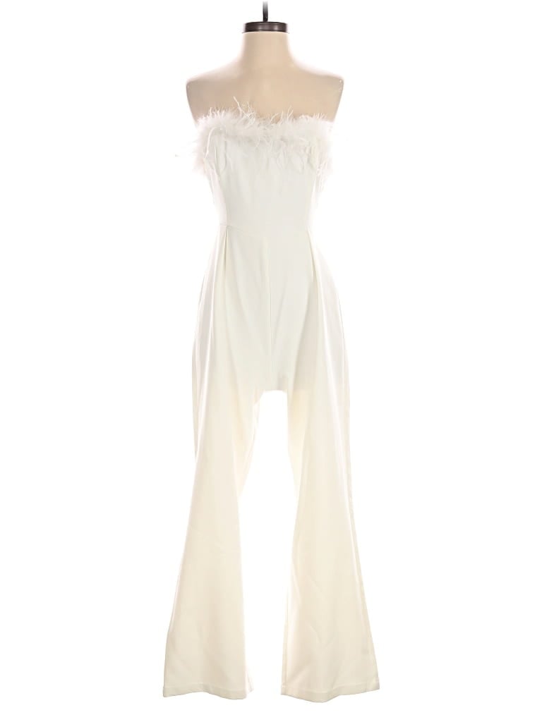 Pre-owned Altar'd State Jumpsuit In White