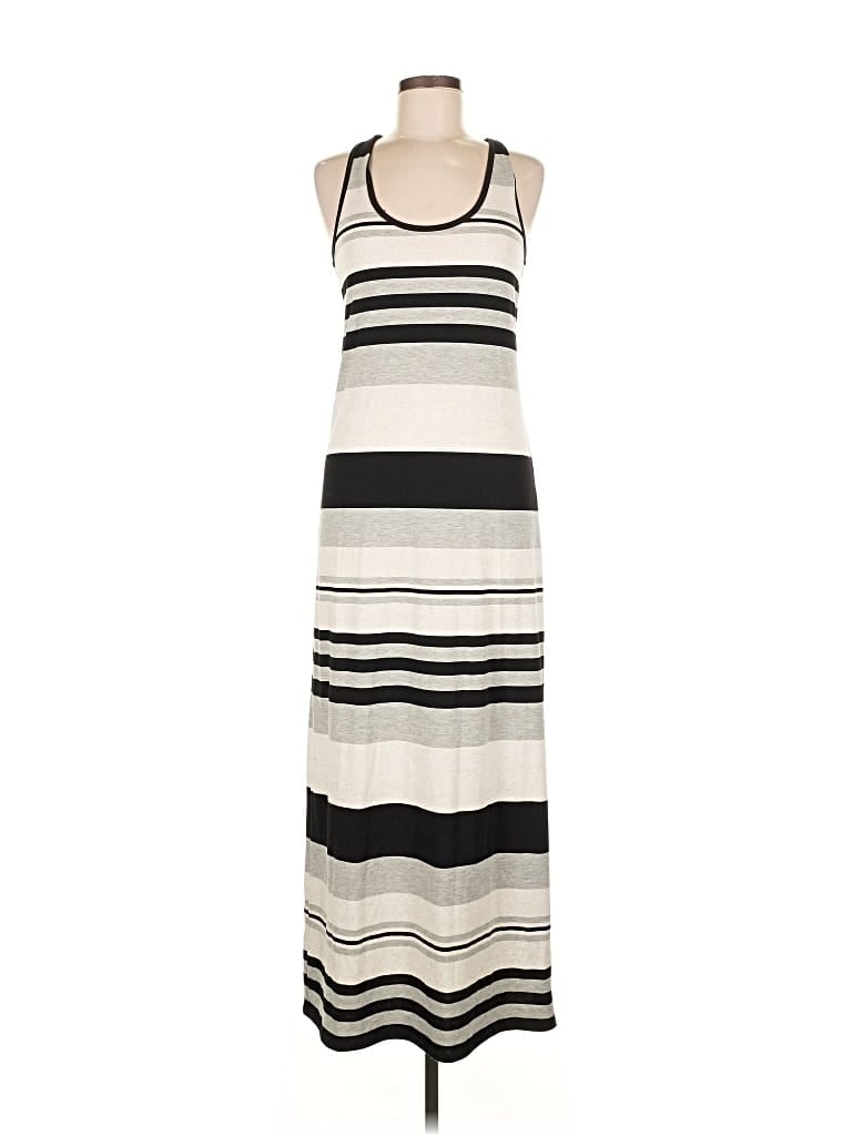 Pre-owned Lily Bleu Casual Dress In White