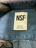 NSF Blue Long Sleeve Blouse Size S - photo 4