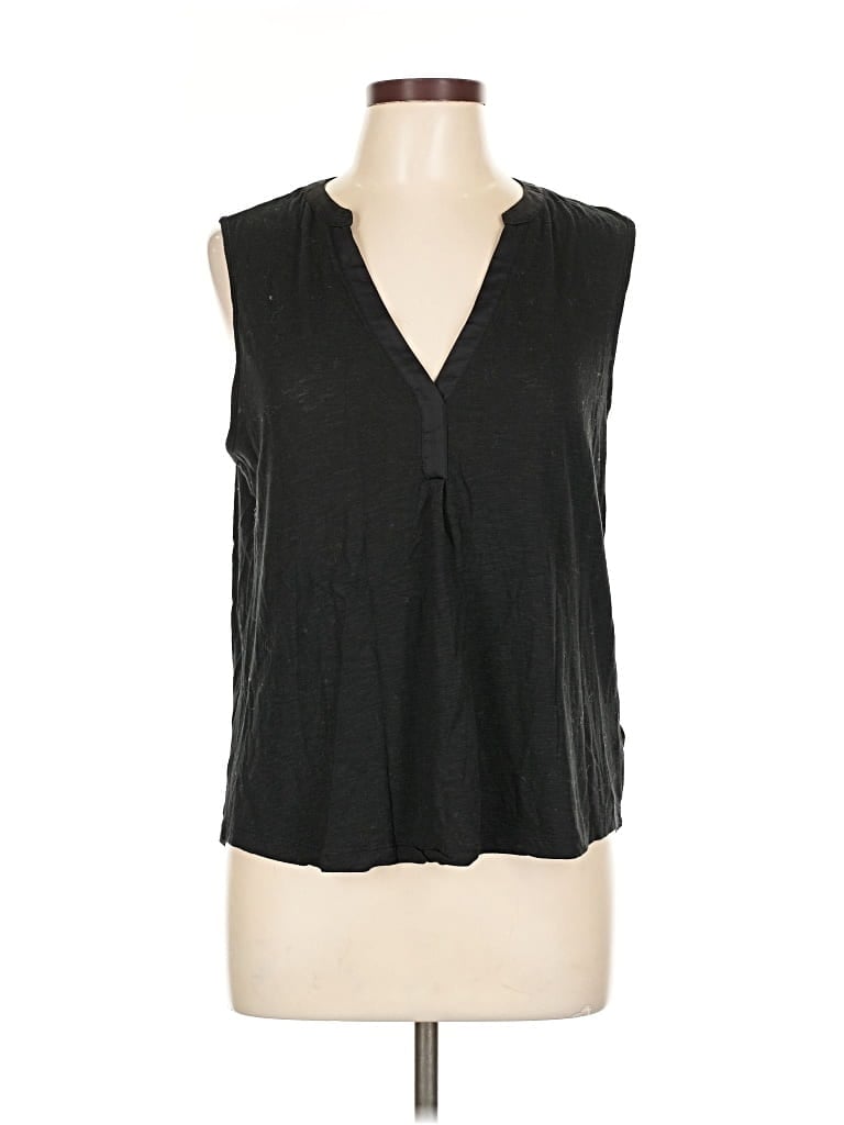 Pre-owned Gap Sleeveless T-shirt In Black
