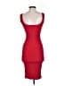 JUNIE Solid Red Cocktail Dress Size S - photo 2