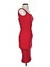 JUNIE Solid Red Cocktail Dress Size S - photo 4