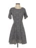 Assorted Brands Paisley Gray Black Casual Dress Size XS - photo 1