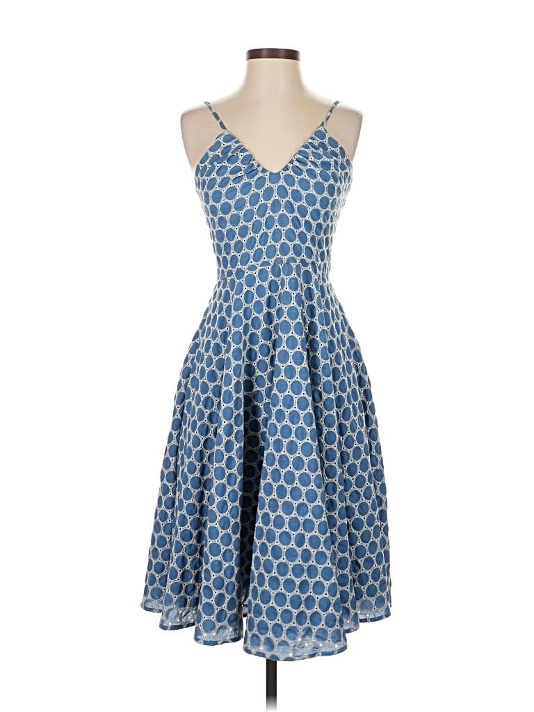 Pre-owned Hutch Casual Dress In Blue