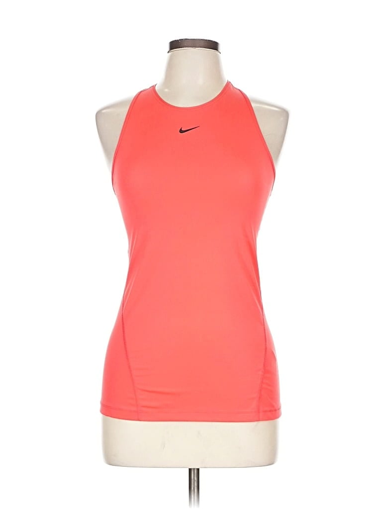 Pre-owned Nike Active Tank Top In Orange
