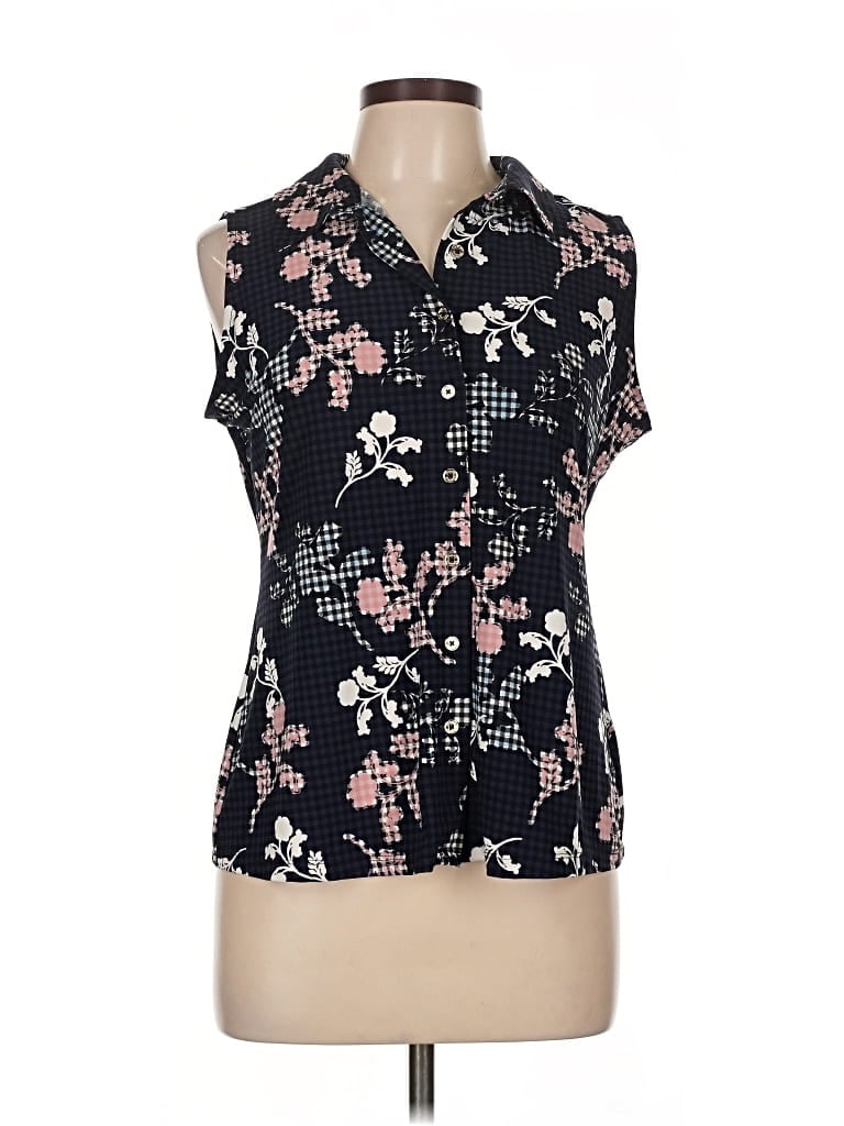 Tommy Hilfiger Sleeveless Blouse In Black