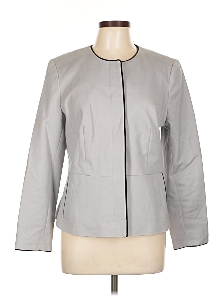 LIZ CLAIBORNE CAREER Pre-owned Jacket In Gray