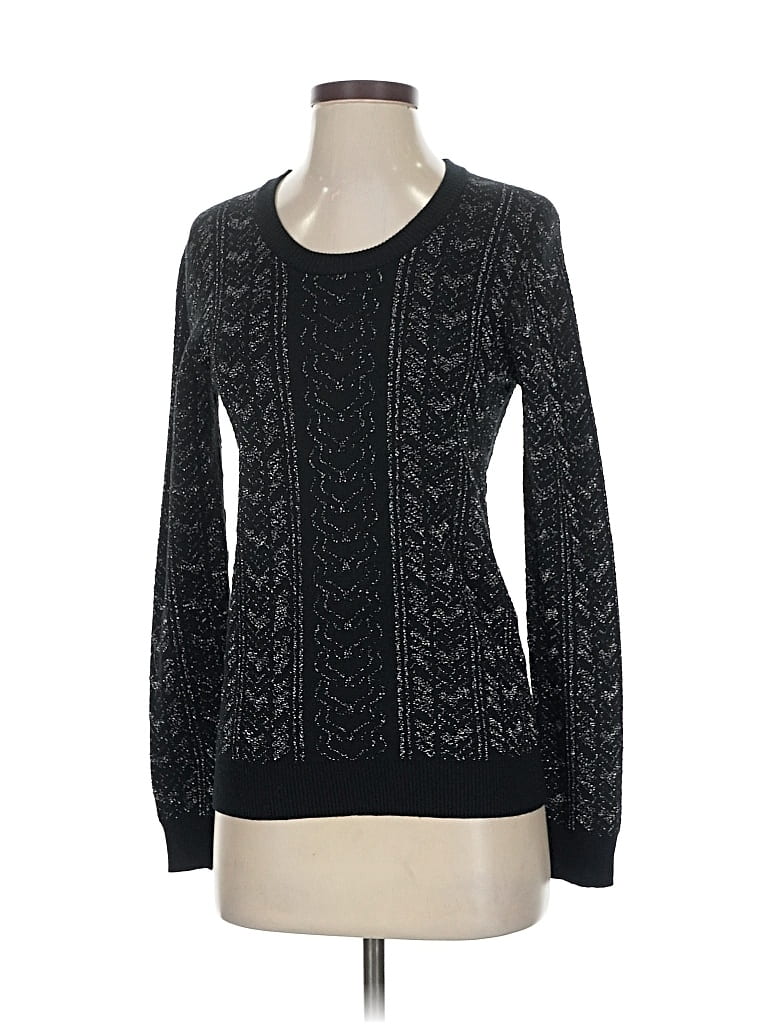 Pre-owned Rag & Bone Pullover Sweater In Black