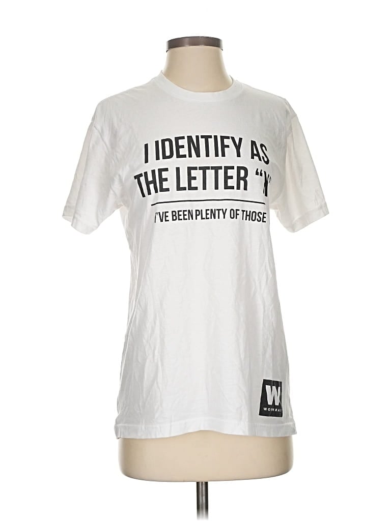 Pre-owned Next Level Apparel Short Sleeve T-shirt In White