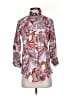 PaperWhite Paisley Red 3/4 Sleeve Blouse Size 2 - photo 1