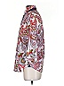 PaperWhite Paisley Red 3/4 Sleeve Blouse Size 2 - photo 5