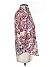 PaperWhite Paisley Red 3/4 Sleeve Blouse Size 2 - photo 4