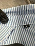 Unbranded Blue 3/4 Sleeve Button-Down Shirt Size L - photo 7