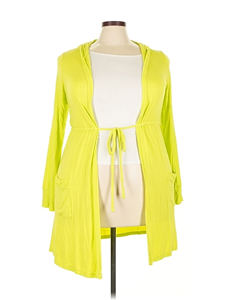 Pre-owned Torrid Cardigan Sweater In Yellow