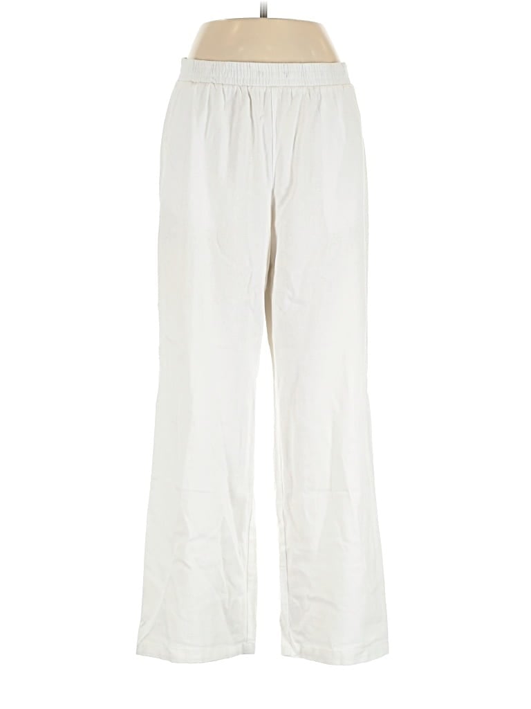 Pre-owned Ellen Tracy Casual Pants In White