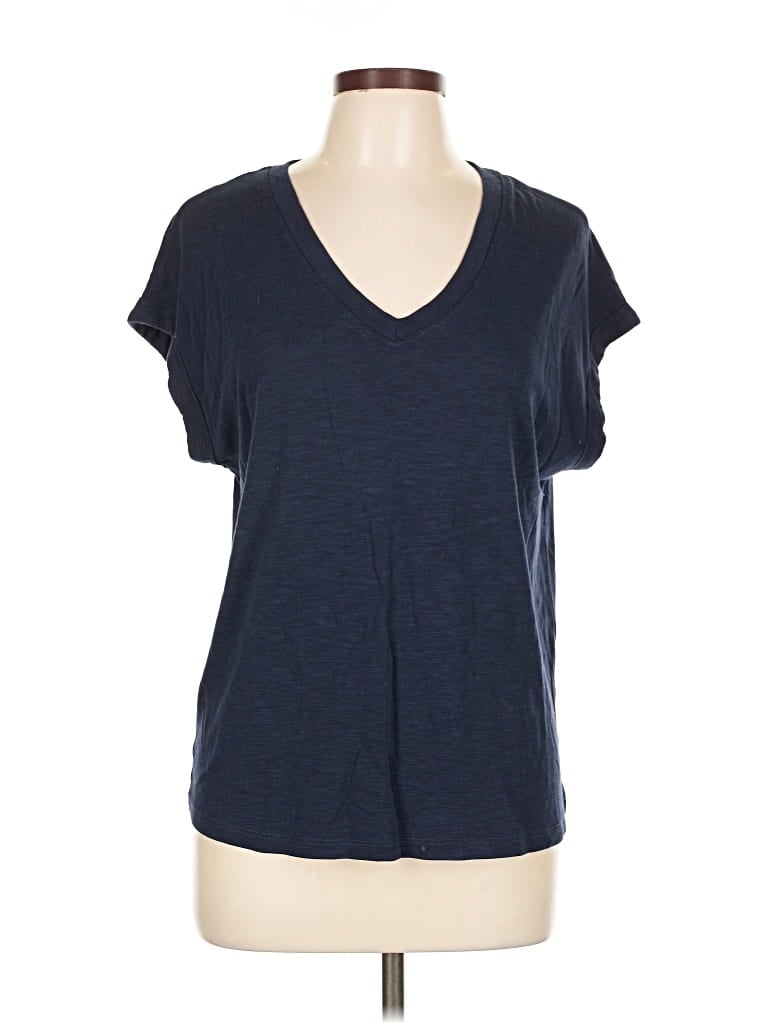 Pre-owned Jessica Simpson Short Sleeve T-shirt In Blue