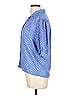 Assorted Brands 100% Polyester Blue 3/4 Sleeve Blouse Size 10 - photo 5