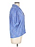 Assorted Brands 100% Polyester Blue 3/4 Sleeve Blouse Size 10 - photo 4