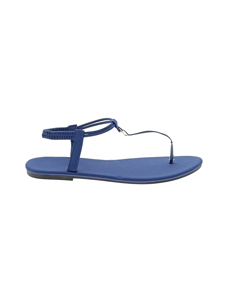 Pre-owned Unbranded Sandals In Blue