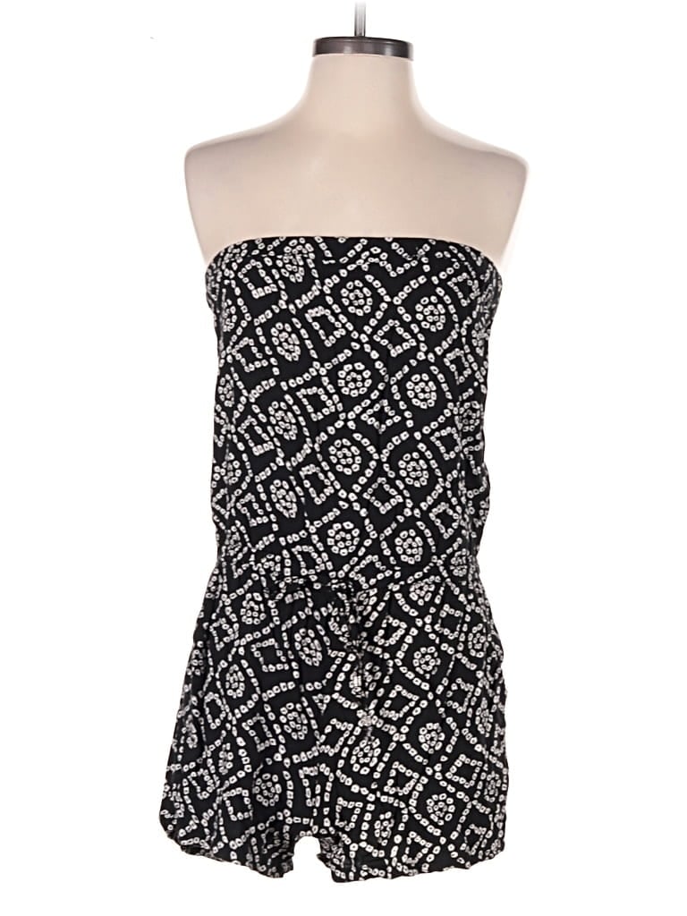 Pre-owned Angie Romper In Black