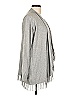 Central Park West Gray Cardigan Size L - photo 4