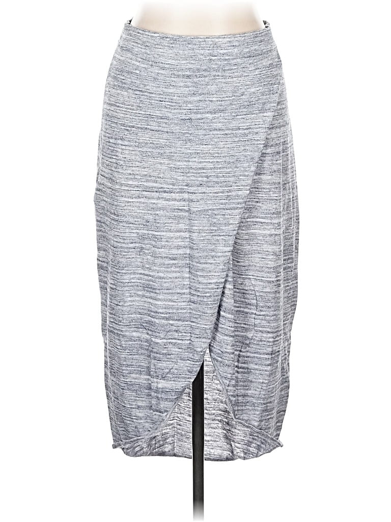 Pre-owned Bcbgeneration Casual Skirt In Gray