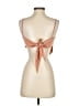 Danielle Bernstein 100% Polyester Orange Sleeveless Blouse Size S - photo 2