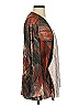 Zara Brown Kimono Size S - photo 4