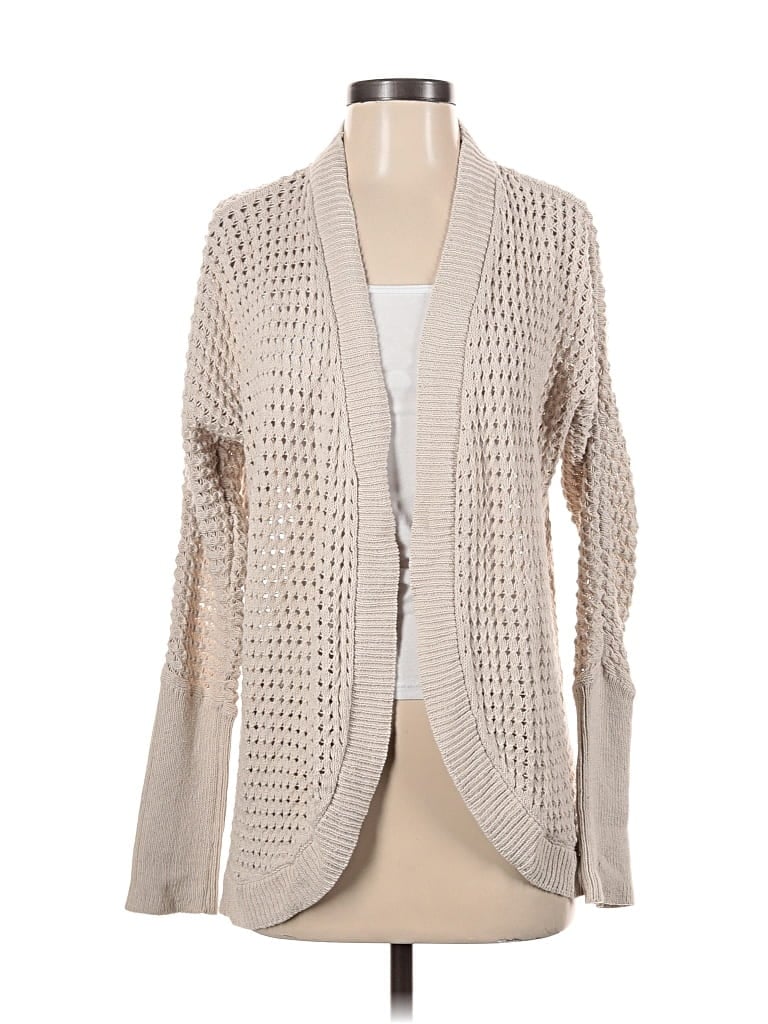 Pre-owned Simply Vera Vera Wang Cardigan Sweater In Brown