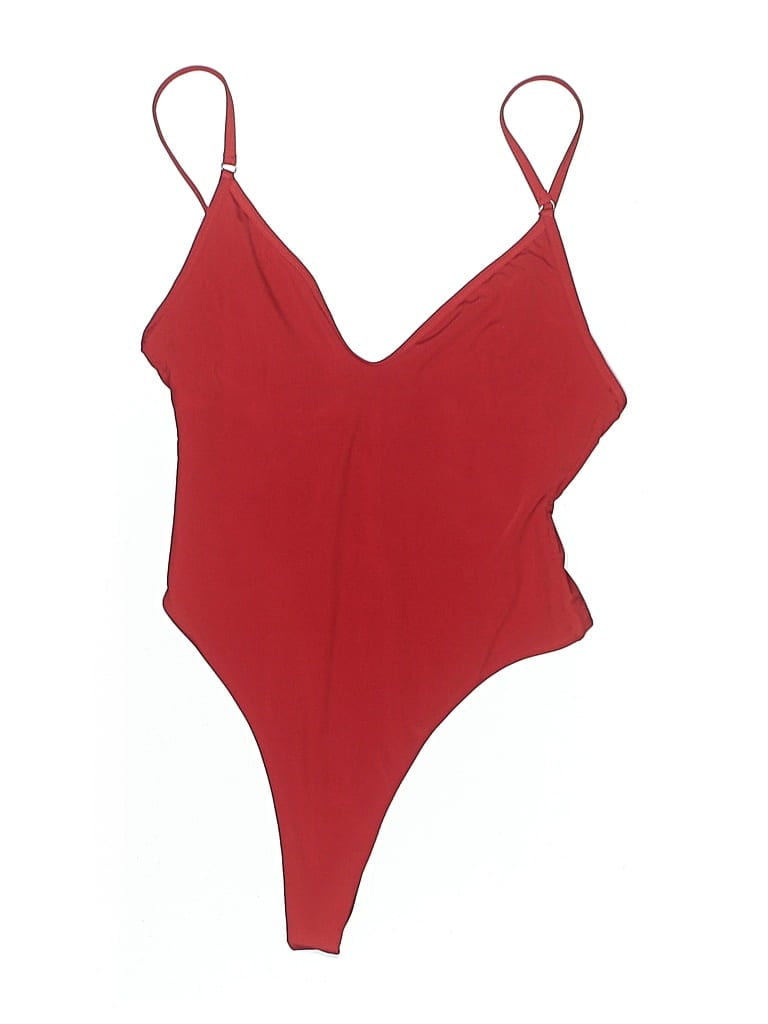 Pre-owned Assorted Brands One Piece Swimsuit In Red