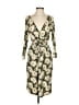 Lands' End Print Ivory Cocktail Dress Size XS - photo 1