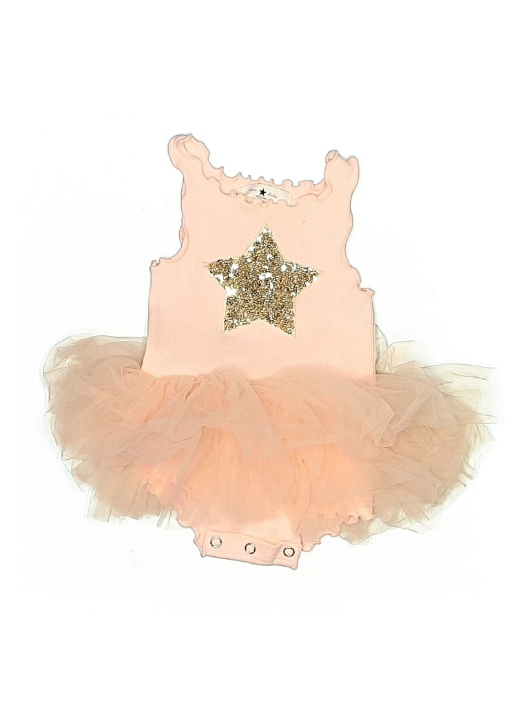 Pre-owned Petite Hailey Kids' Short Sleeve Outfit In Gold