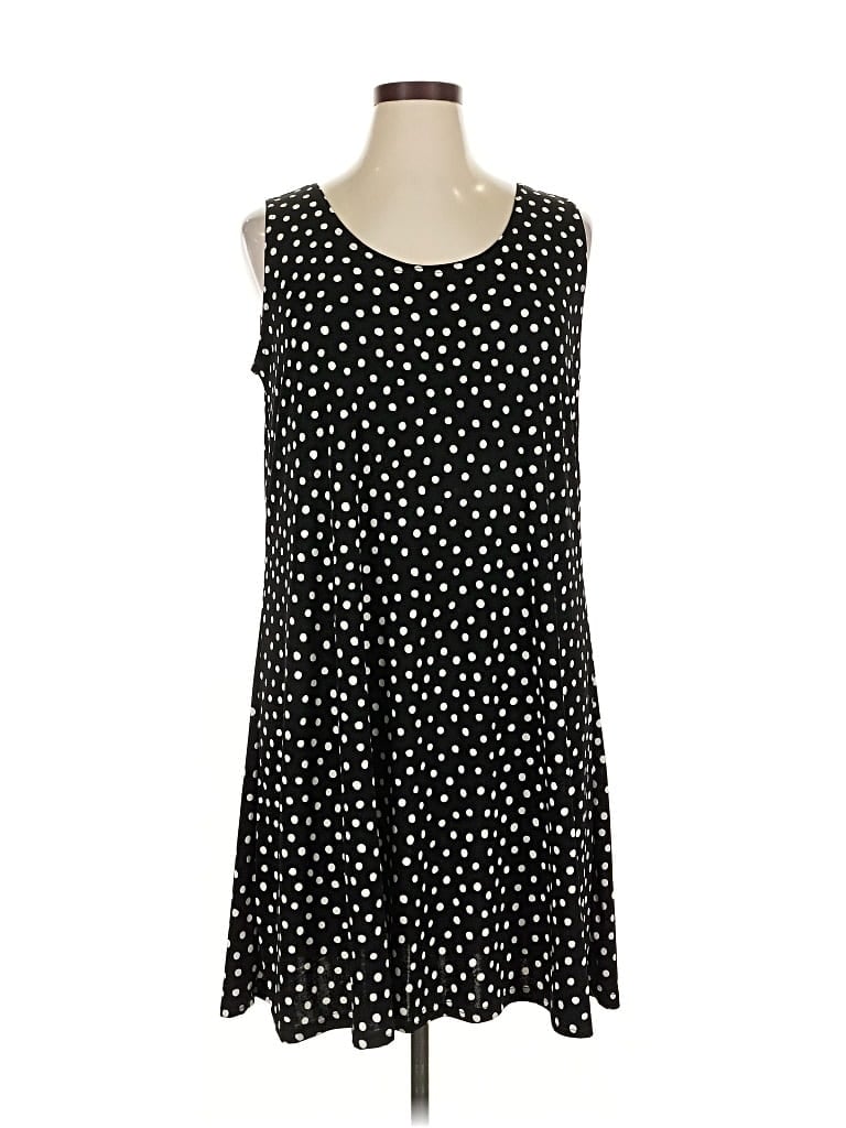 Pre-owned Jostar Sleeveless Top Black Scoop Neck Tops