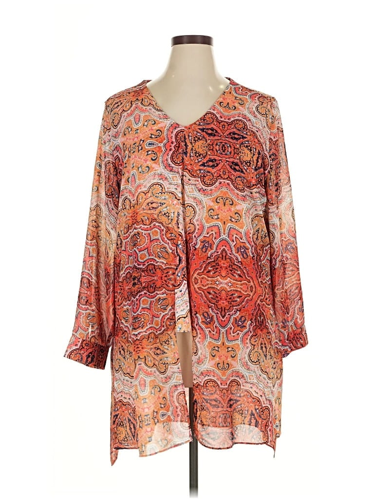 Pre-owned Chico's Casual Dress In Orange