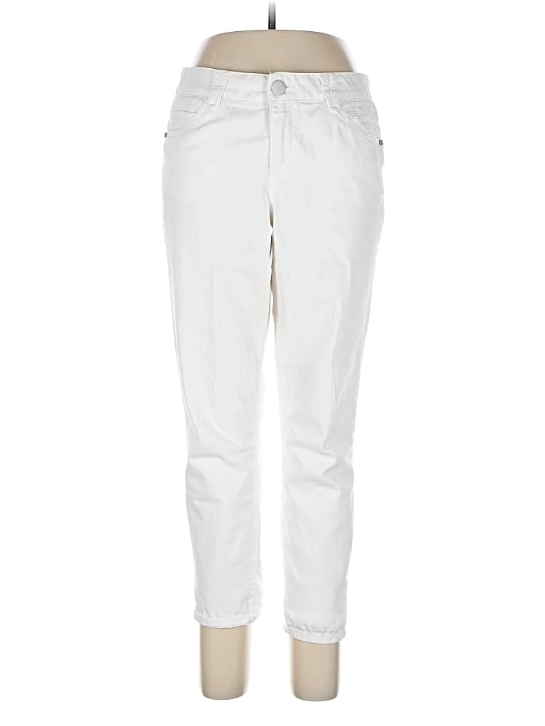 Pre-owned Democracy Casual Pants In White