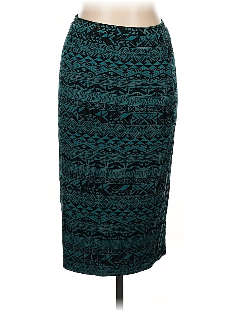 Pre-owned Bobeau Casual Skirt In Blue