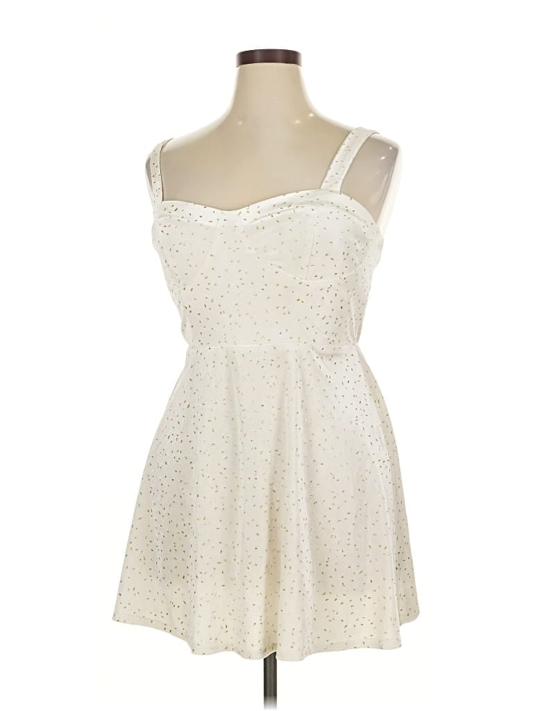 Pre-owned Speechless Cocktail Dress In White