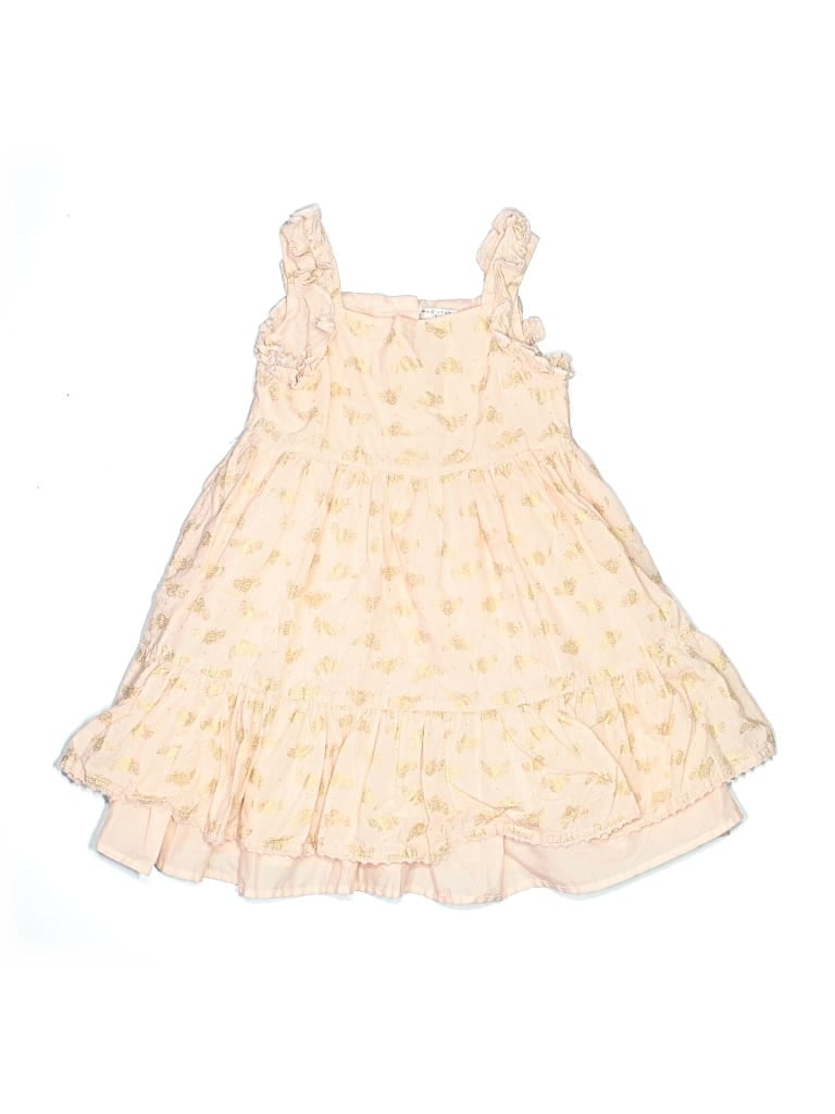 Pre-owned Max Studio Kids' Dress In Yellow