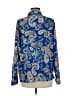 Tolani Paisley Blue Long Sleeve Blouse Size M - photo 2