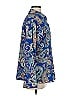 Tolani Paisley Blue Long Sleeve Blouse Size M - photo 4