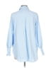 Unbranded Blue 3/4 Sleeve Button-Down Shirt Size L - photo 2