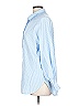 Unbranded Blue 3/4 Sleeve Button-Down Shirt Size L - photo 5