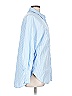 Unbranded Blue 3/4 Sleeve Button-Down Shirt Size L - photo 4