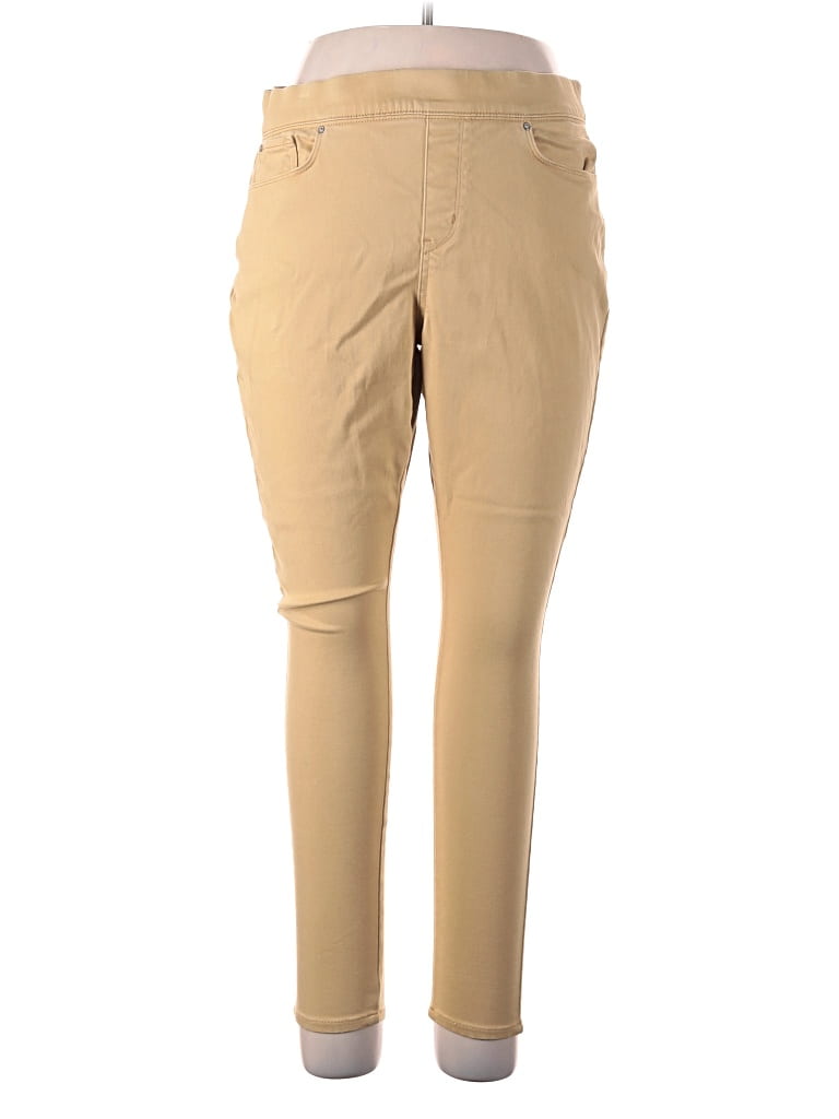 Pre-owned Levi Strauss Signature Jeggings In Brown