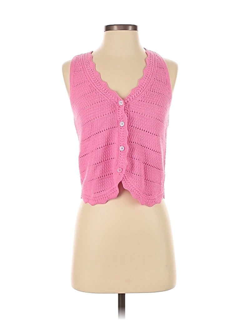 Pre-owned Design History Cardigan Sweater In Pink