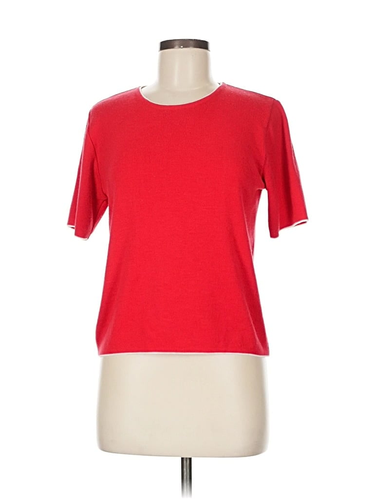 Pre-owned Unbranded Pullover Sweater In Red