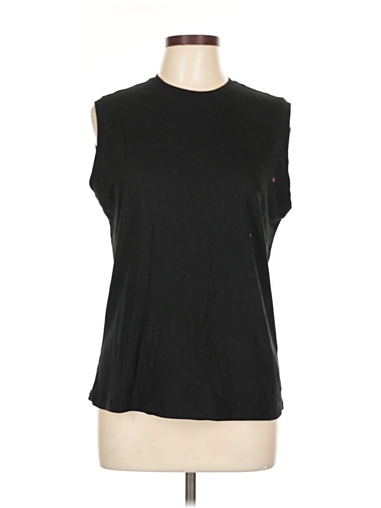 Pre-owned Old Navy Sleeveless Top Black High Neck Tops